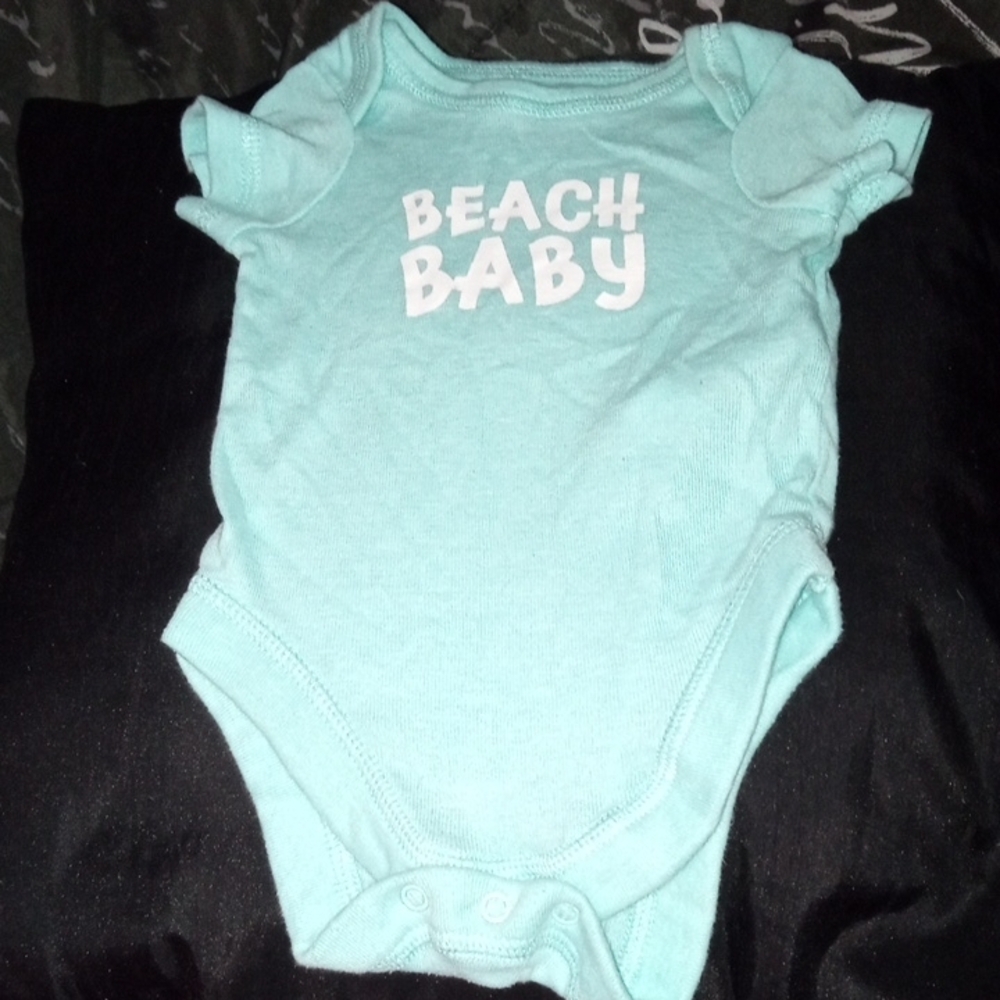 Beach Baby Aqua Bodysuit